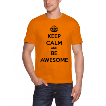 Marškinėliai Keep awesome Marškinėliai Keep awesome
